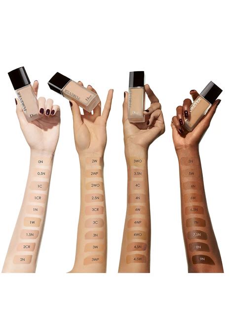 base dior forever matte|dior forever foundation color chart.